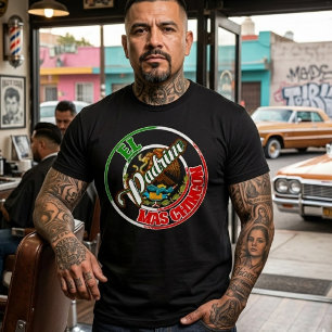 T-shirt El Padrino Mas Chingon Mexique Mexique Imprimer fi