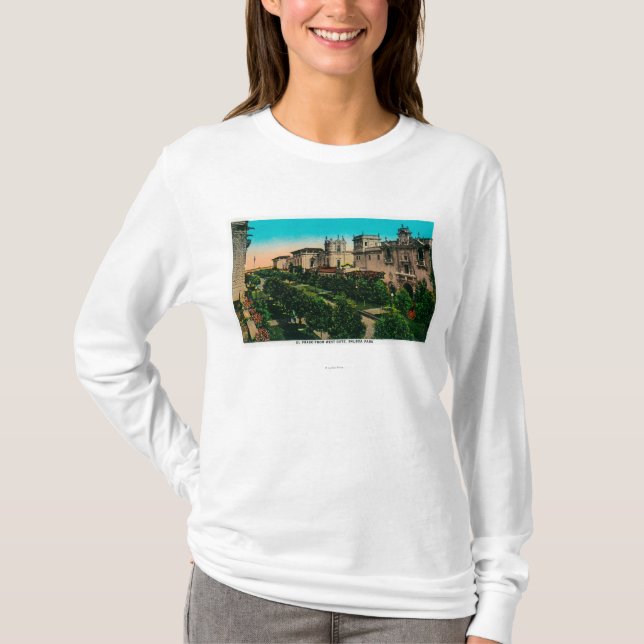 T-shirt EL Prado de la porte occidentale, parc de Balboa (Devant)