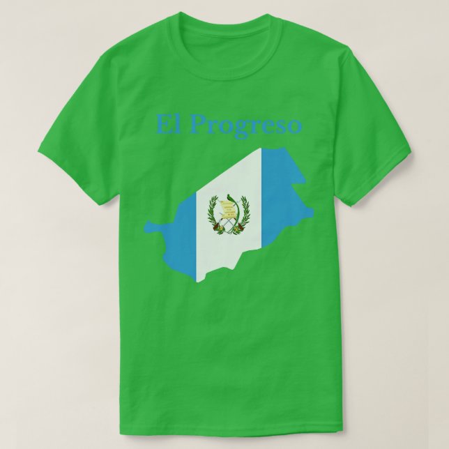 T-shirt El Progreso Département Guatemala (Design devant)