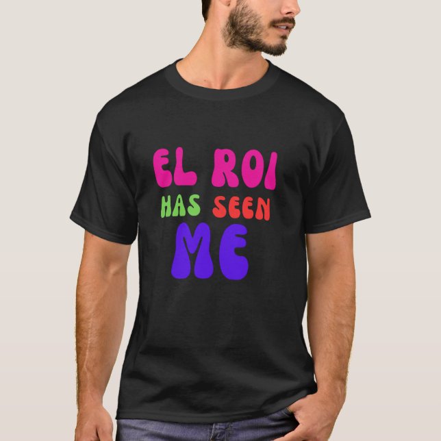 T-shirt El Roi M'A Vu - NSPPD prière du matin (Devant)