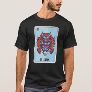 T-shirt El Satan Mexicaine Lotterie Bingo Cartes