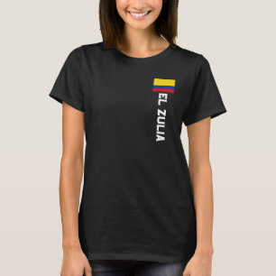 T-shirt El Zulia Colombie Pour Hommes Colombiens Femmes En