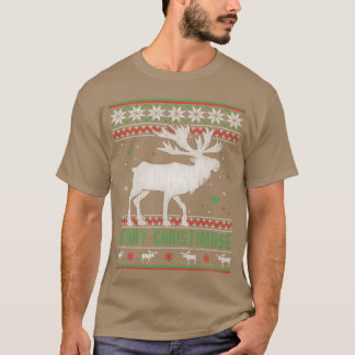 T-shirt Élan laid Animal sauvage drôle