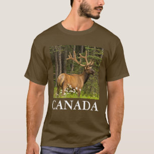T-shirt Élan mâle en velours, Canada
