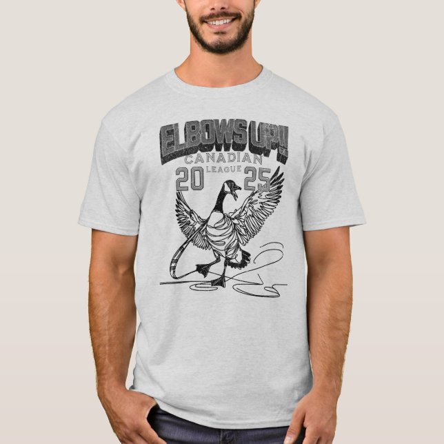 T-shirt Elbos UP Canada Goose Hockey Culture (Devant)