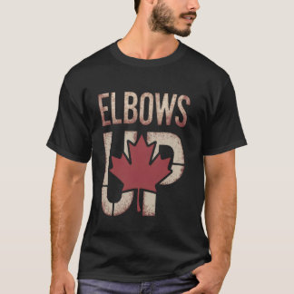 T-shirt Elbows Up Canada Meme