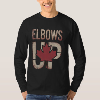 T-shirt Elbows Up Canada Meme