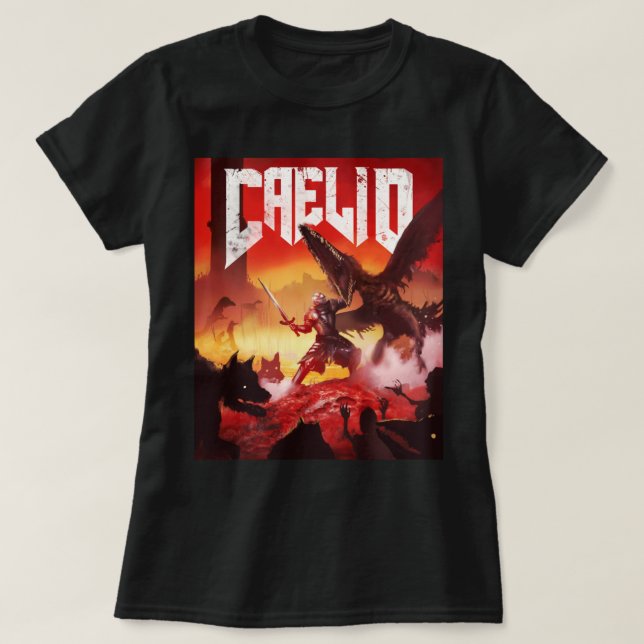 T-shirt Elden Ring Caelid essentiel  (Design devant)