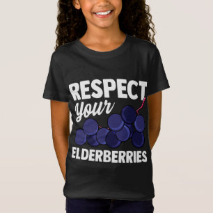 T-Shirt Elderberry Fruit Pun drôle cadeau pour Vegas