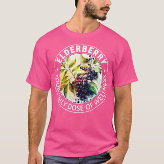 T-shirt Elderberry Votre dose quotidienne de bien-être