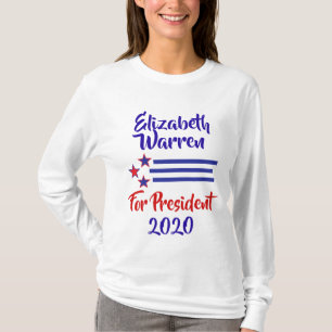 T-shirt Élection 2020 Elizabeth Warren Soutien