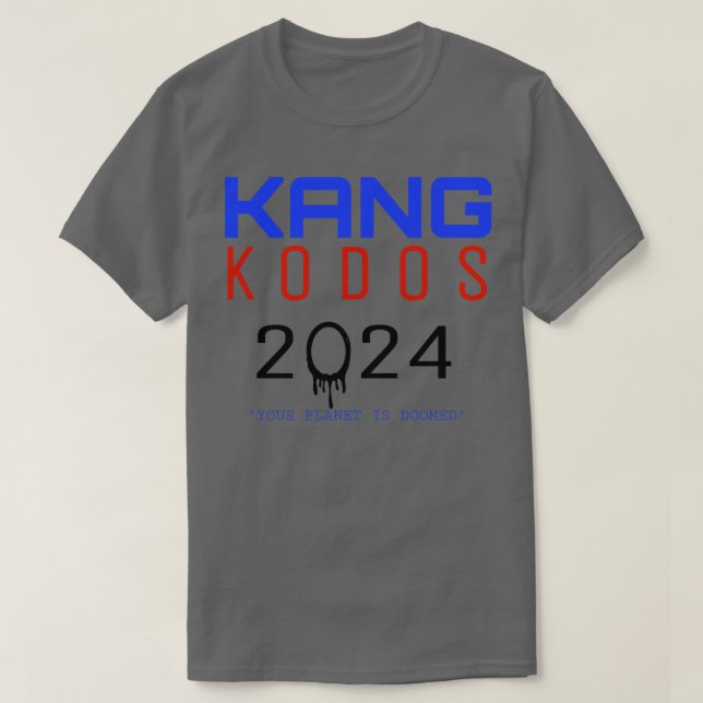 T-shirt Élection 2024 de KANG KODOS Simpsons (Design devant)