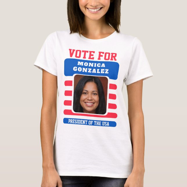 T-shirt Élection de campagne personnalisée (Devant)