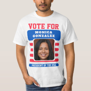 T-shirt Élection de campagne personnalisée