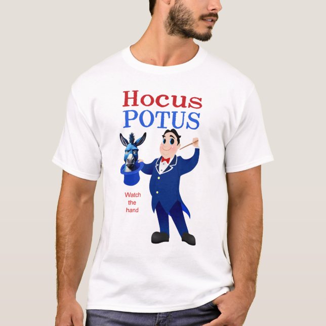 T-shirt Élection présidentielle démocrate-politique Donkey (Devant)