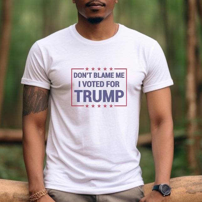 T-shirt Élection Trump 2024 - J'ai voté pour Trump (Créateur téléchargé)