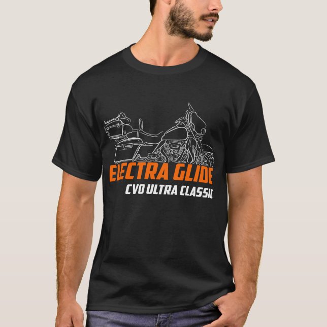 T-shirt Electra Glide CVO Ultra Classic FLHTCUSE 2009-2013 (Devant)