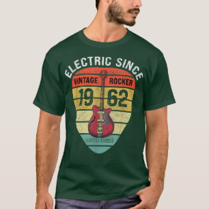 T-shirt Electric depuis 1962 Limited Edition Guitare Vinta
