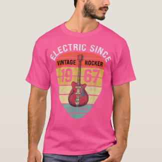 T-shirt Electric depuis 1967 Limited Edition Guitare Vinta