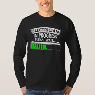 T-shirt Electrician in progress Voltage Lineman Circuit Ca