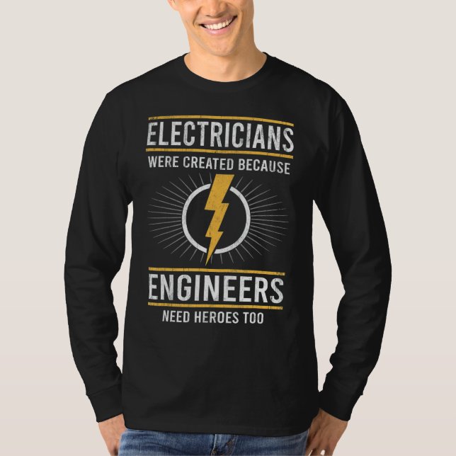 T-shirt Electricians (Devant)