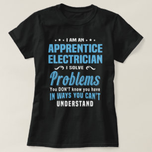 T-shirt Électricien Apprenti