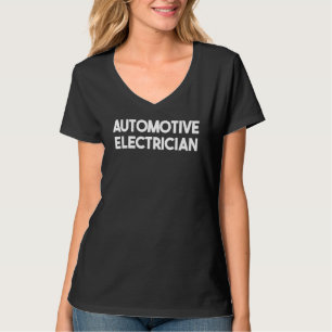 T-shirt Électricien automobile