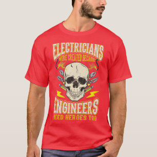 T-shirt Électricien Électricien Citations amusantes Électr