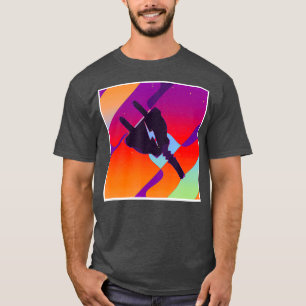T-shirt Electricien esthétique Vintage rétro