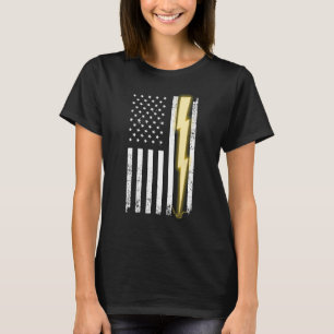 T-shirt Électricien Hommes Femmes Électricien Électrique E