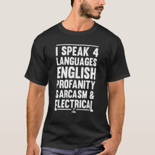 T-shirt Électricien Hommes femmes Ingénieur électrique Hum