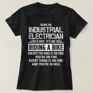T-shirt Electricien industriel