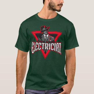 T-shirt Électricien Je coupe les fils 3