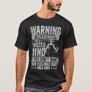 T-shirt Electricien Papa Vêtements Lin électrique pour hom
