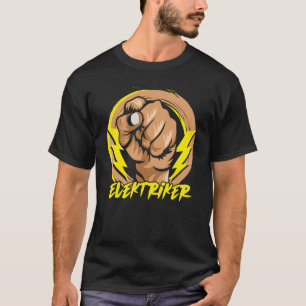 T-shirt Électricien Pour Électronique Hommes Artisans 1