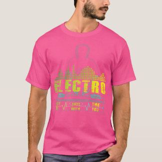T-shirt Electronic Music Quote Techno Rave Electric Festiv