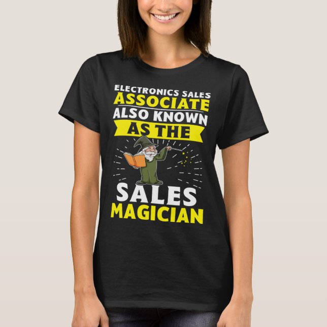 T-shirt Electronics Sales Associate The Sales Magician (Devant)