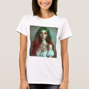 T-shirt Élégance bicolore