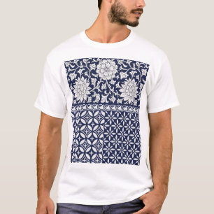 T-shirt Élégance chinoise : Ornement sans couture