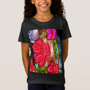 T-Shirt Élégance électrique en rose