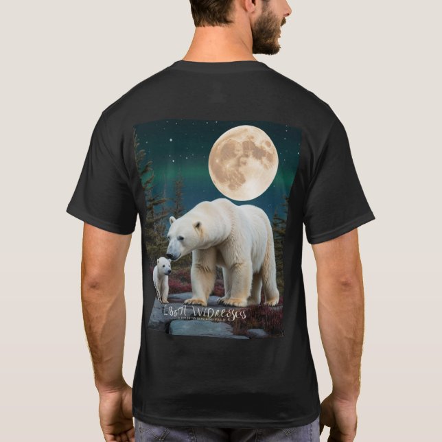 T-shirt Élégance polaire sous le clair de lune (Dos)