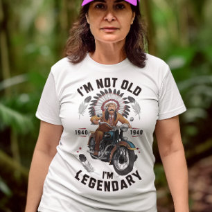 T-shirt Elegance Tee : Je ne suis pas vieux Je suis classi