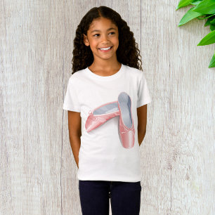 T-Shirt Élégant Ballet Rose Appartements mignonette Fille 