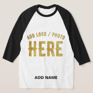 T-SHIRT ÉLÉGANT BLANC PERSONNALISABLE MODERNE MARQUE VÉRIF