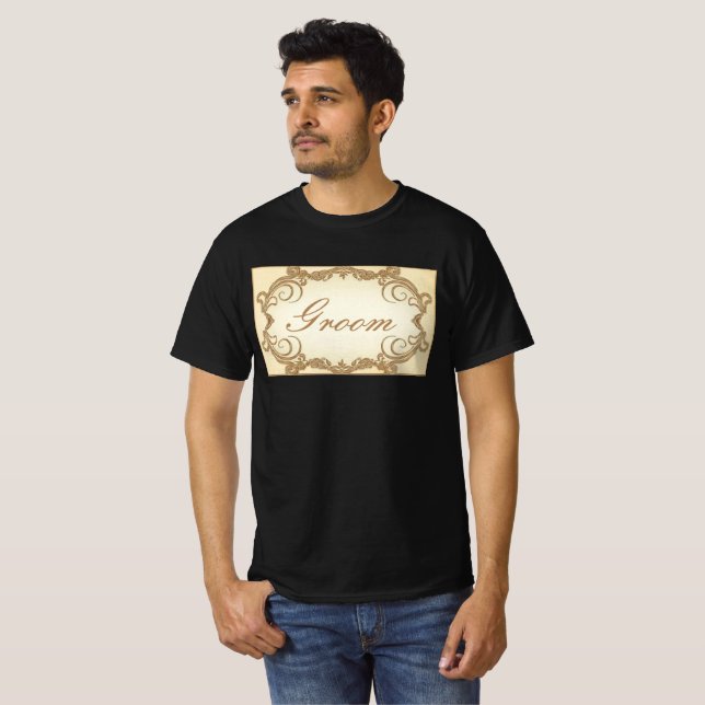 T-shirt Élégant chambre (Devant entier)