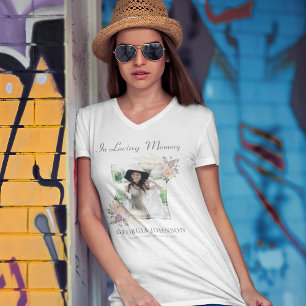 T-shirt Élégant Dans La Mémoire Amoureuse   Photo Mémorial