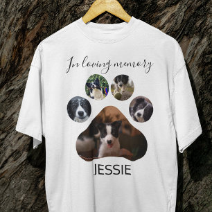 T-shirt Élégant En Mémoire Amoureuse   Animal photo Emprei