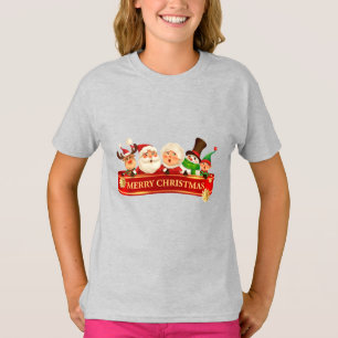 T-shirt Élégant joyeux Joyeux Noël, Bonne Année