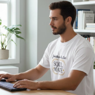 T-shirt élégant personnalisé pour homme avec motif