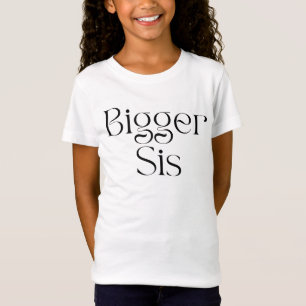 T-Shirt Elégant plus grand Sis Tee
